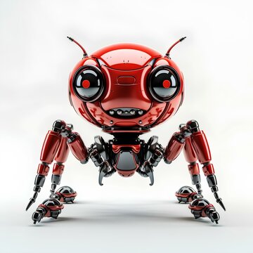 3D cartoon character animal robot