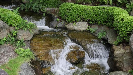 Ohori Park Japanese Garden, Kyushu region, Fukuoka, Japan