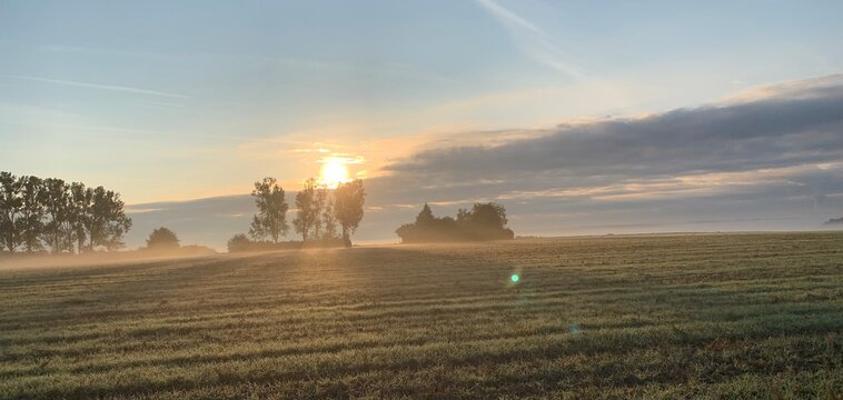 Sonnenaufgang Giengen Bruckersberg