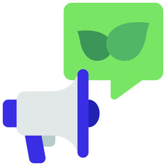 Megaphone Eco Message Icon
