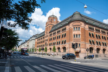 Stockholm Sweden. Central Post Office Building, Centralposthuset.
