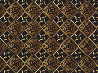 Gold luxury seamless pattern 