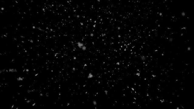 Realistic Snow and Snowflakes animation with seamless Loop, High Quality Winter and Christmas Theme Animation, Extend the duration as required with Seamless Loop
