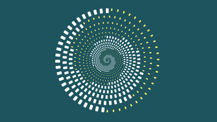 Abstract creative spiral simple background. This minimalist design is perfect background for any project. This creative line art can be used as a banner or logo.