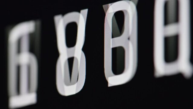 Password Cracking Algorithm on a Computer Display