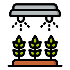 Sprinkler Vector Icon Design Illustration