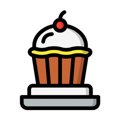 Dessert Vector Icon Design Illustration