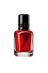 red nail polish can, Transparent background