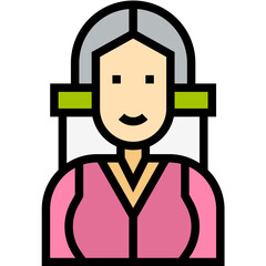 Tourist Vector Icon Design Illustration