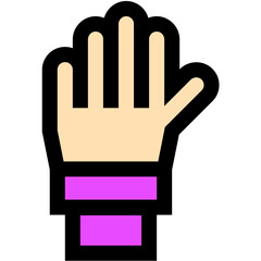 Hand Vector Icon Design Illustration