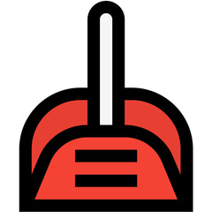 Obraz premium Scoop Vector Icon Design Illustration