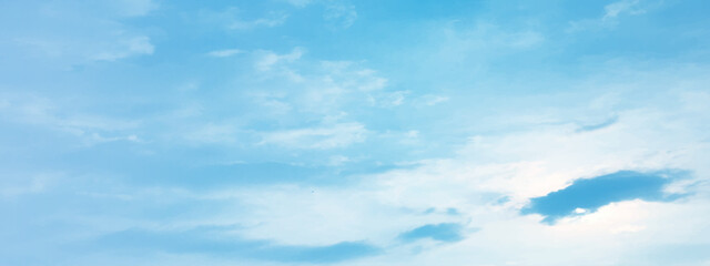 Fototapeta premium sunny sky blue light watercolor background. Aquarelle painting brush effect card paper textured canvas cloudy smoke space for text, entertaining card, template. aquamarine color graphics illustration