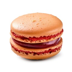 Macaroon Isolated on White Background