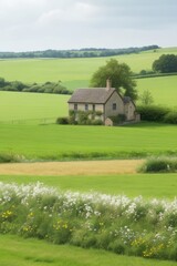 landscape with house