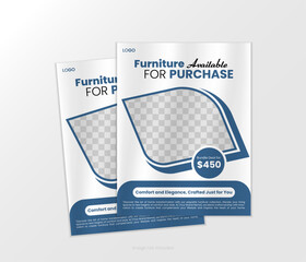 Interior Business Flyer Template Layout