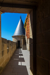 El Hermoso Palacio Real de Olite en Navarra, España