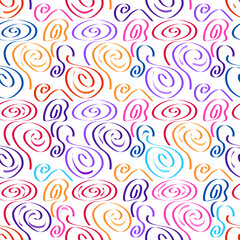 Abstract seamless zentangle pattern for texture, fabric, and packaging.