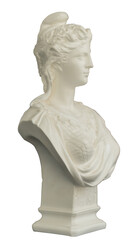 Buste de Marianne vue de profile, symbole de la r&eacute;publique fran&ccedil;aise