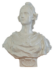 Buste de Marianne vue de face, symbole république française