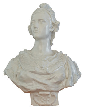 Buste de Marianne vue de face, symbole r&eacute;publique fran&ccedil;aise