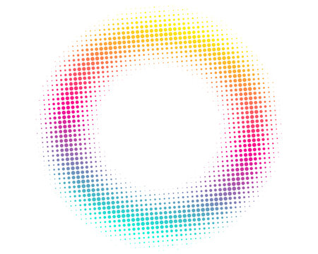 abstract colorful circle background