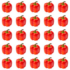 Simple fruits pattern on white background, pattern illustration