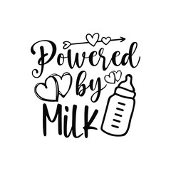 powered by milk