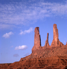 The Three Sisters rock formation