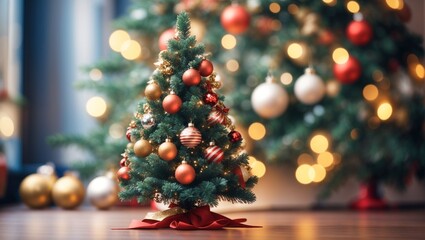 decorated christmas tree