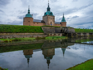 The city of Kalmar in the southeast of Sweden on the shores of the Baltic Sea, Småland, Sweden © Luis