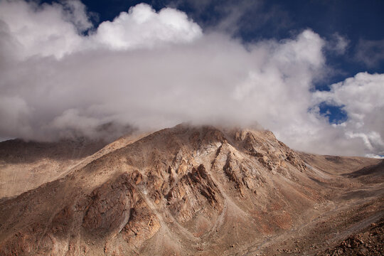 Rock exposures and rocky mountain of Ladakh