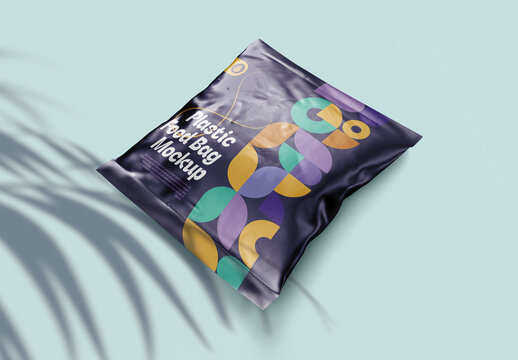 Plastic Chips bag mockup