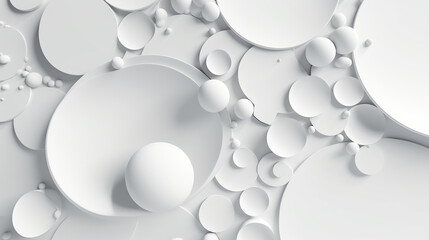 White abstract background, in the style of light white and light gray. Created with Generative AI