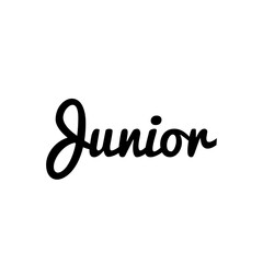 ''Junior'' Word Lettering