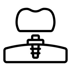 Tooth Implant icon