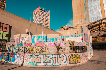 Graffiti en Santiago