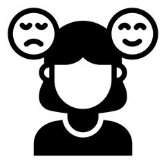 Woman Mood Swing icon
