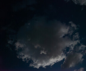 Nighttime Cloudscape