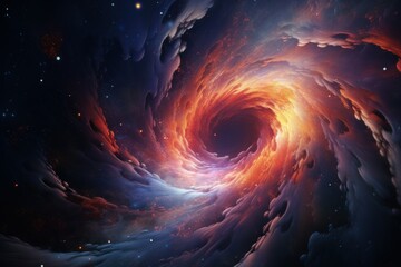 Cosmic Velvet Dreams: Hyper-Realistic 8K Space Swirl
