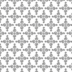 Seamless ornament pattern.  vector design.  flower