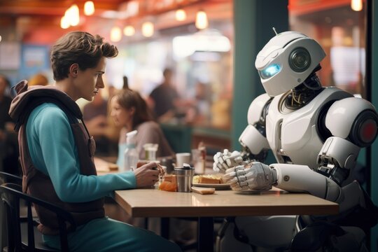 Robots Among Us: 8K Hyper-Realism in Everyday Integration

