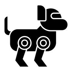 robotic dog icon