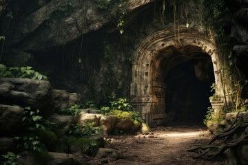 Time Traveler's Portal: 8K Hyper-Realistic Tunnel of Ages
