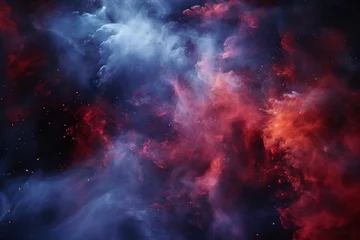 Foto op Plexiglas Celestial Smoke: A 99% Photorealistic 8K Transformation  © Lucija