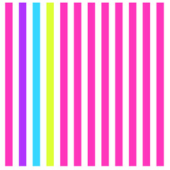 Vertical stripes, several colored bars