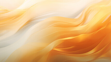 Obraz premium abstract background with full splash orange water, random curve, hyper realistic, beautiful dreamy light, create using generative AI tools.