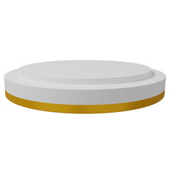 3d cylinder podium illustration