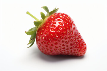 Background of ripe red strawberries