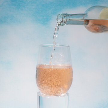 Wine Pour in the Sky