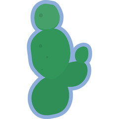 사막의 건조함을 이겨낸 선인장